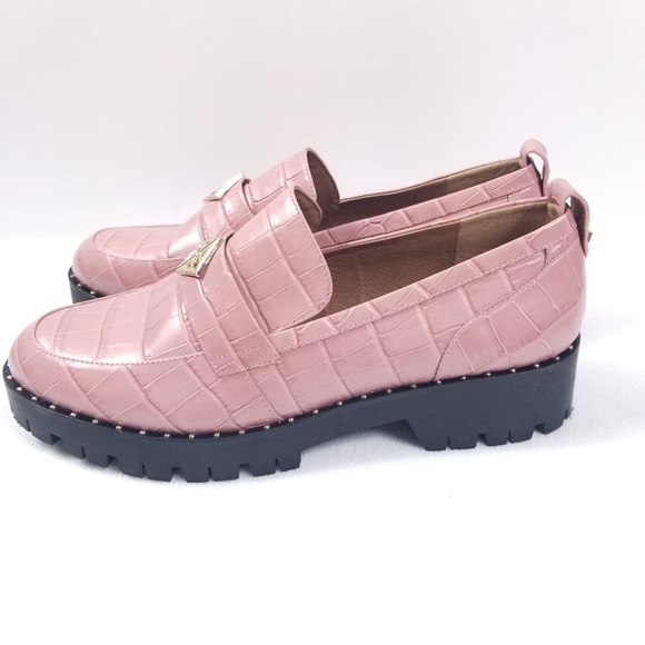 Antonio Melani Pink Loafers women's shoes size 11 - Picture 5 of 11